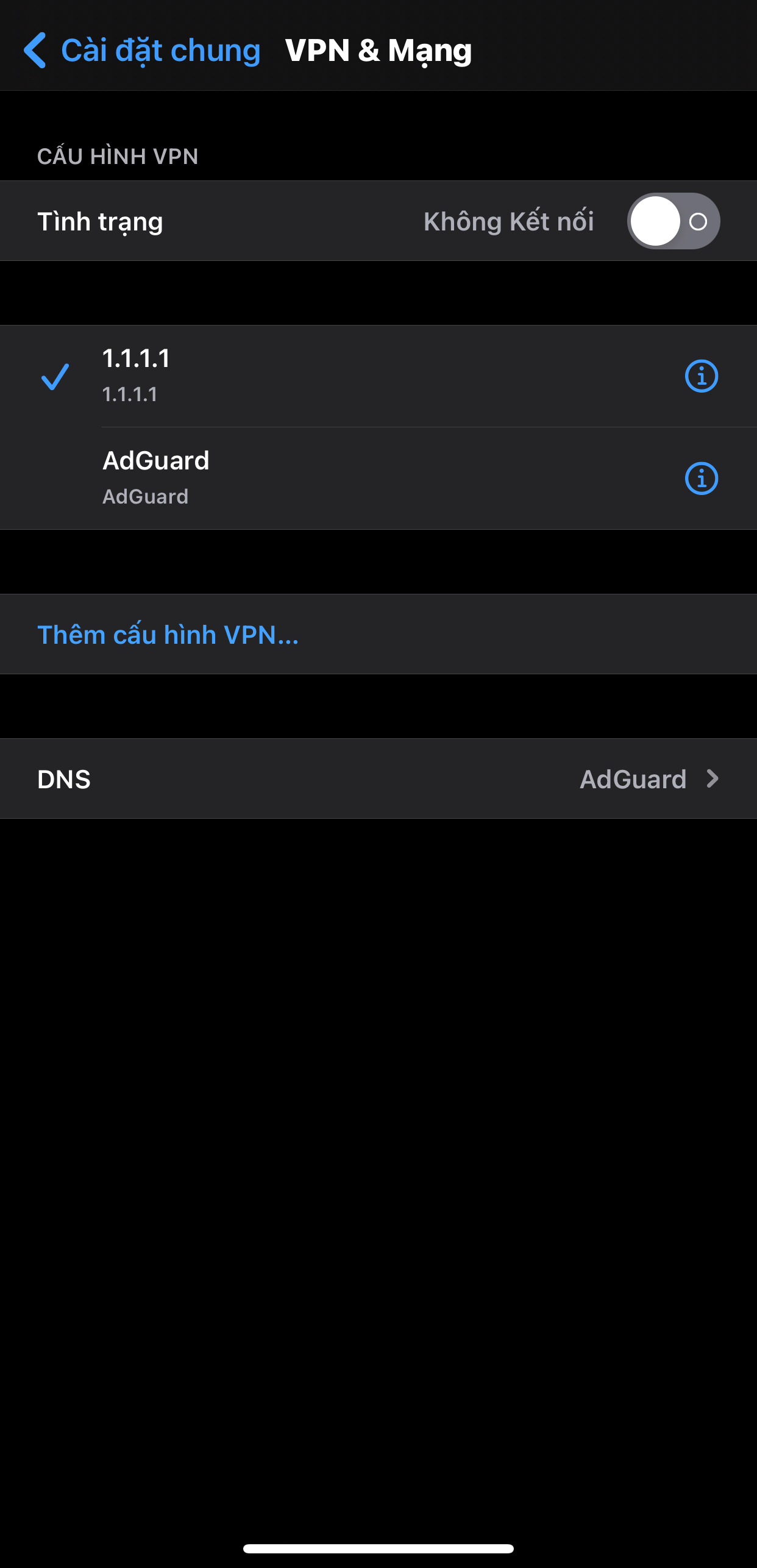 adguard for iphone rapidly disconnect reconnect