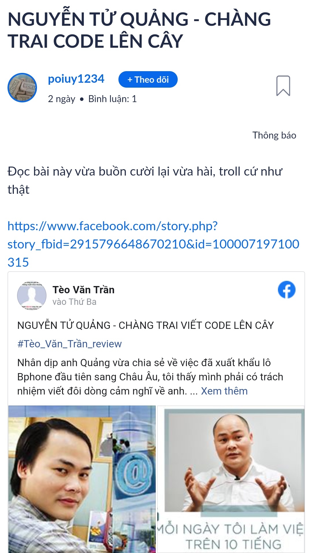 Nguyễn Tử Quảng - Người nghệ sĩ của nhân dân - Thách thức danh hài