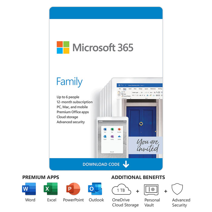 Tìm bạn dùng chung key Office 365 Family, bao gồm: