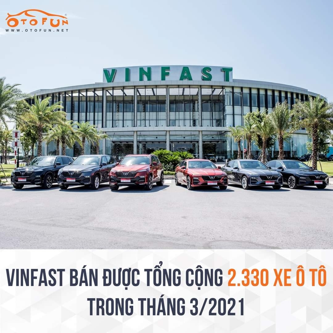 Trong tháng vừa qua, VinFast đã bán ra tổng cộng 2.330 xe ô tô, ghi nhận mức tăng trưởng 35,6% so v