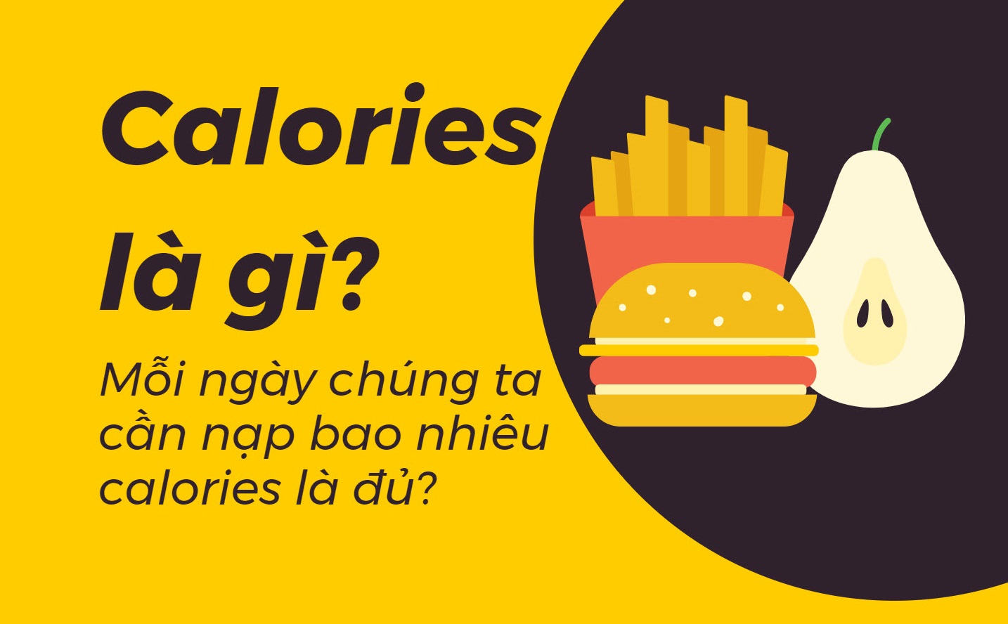Infographic: calories là gì, mỗi ngày cần ăn bao nhiêu calo là đủ?
