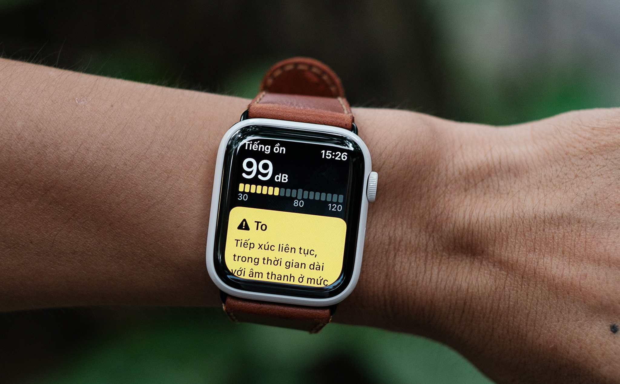 Thử dùng Apple Watch để đo tiếng ồn ở môi trường xung quanh