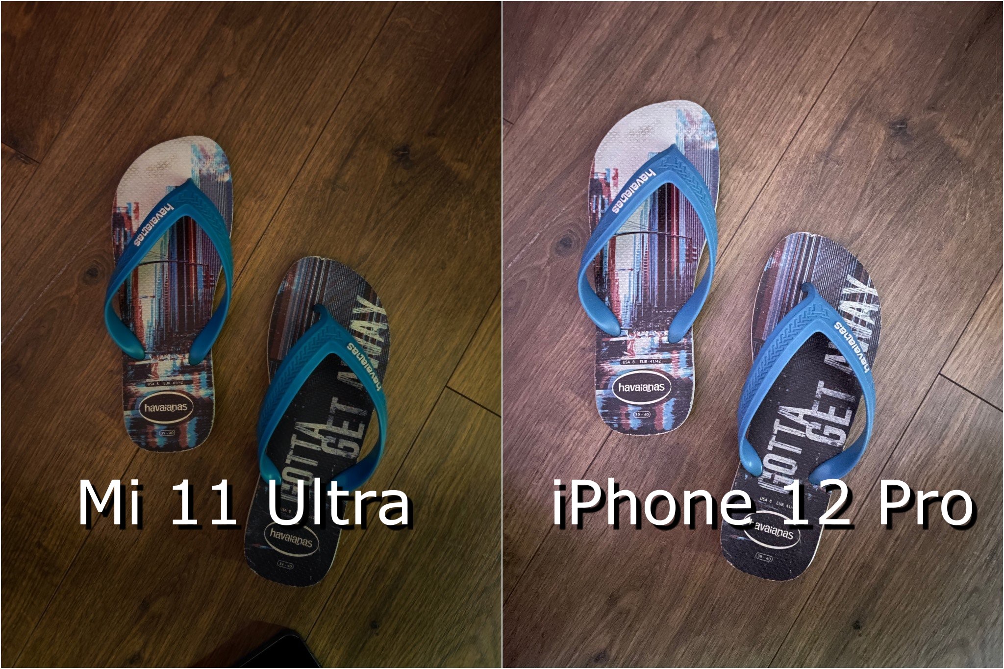 Anh em đoán toàn sai, Mi 11 Ultra bên trái, iPhone 12 Pro bên phải