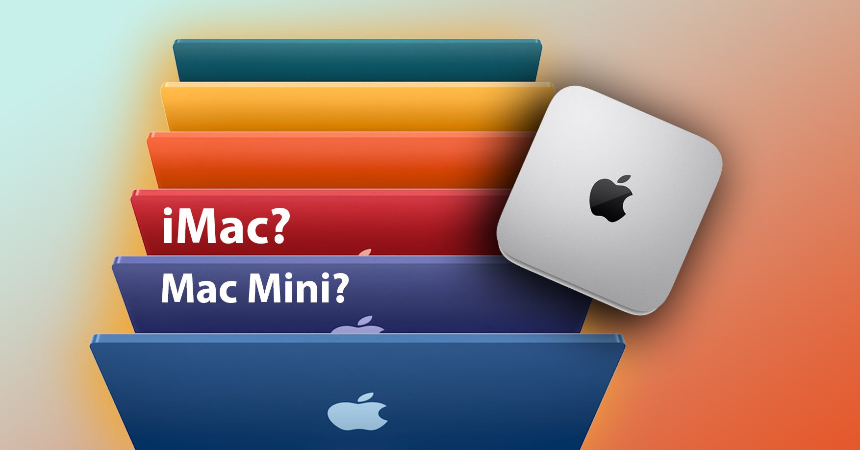 Thay vì mua iMac, mua Mac Mini + màn hình 4K thì có tiết kiện tiền