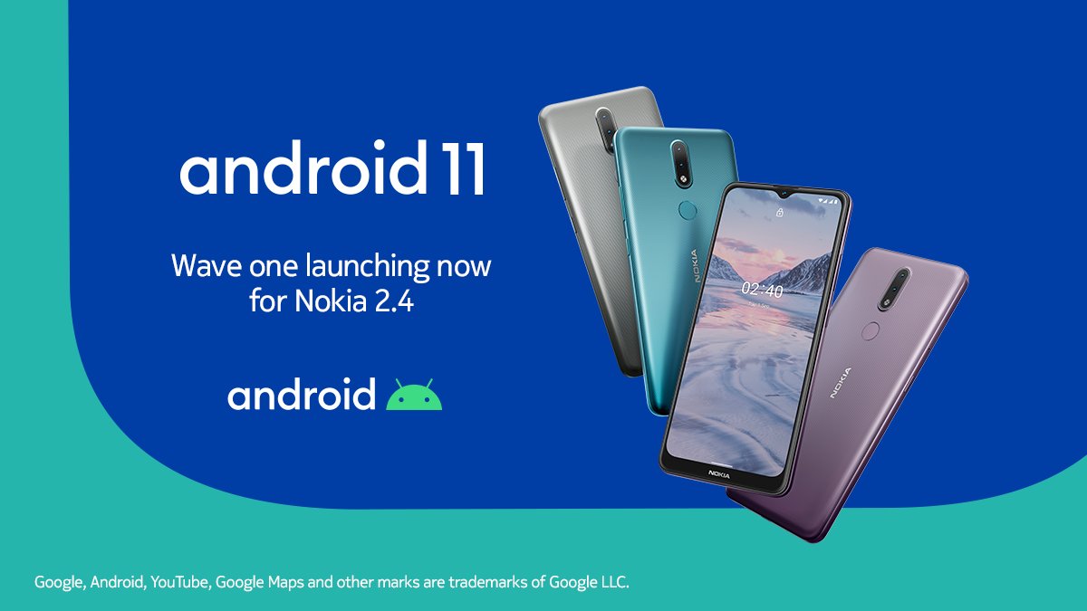 Android 11 đã có cho Nokia 2.4, lên nào anh em.
