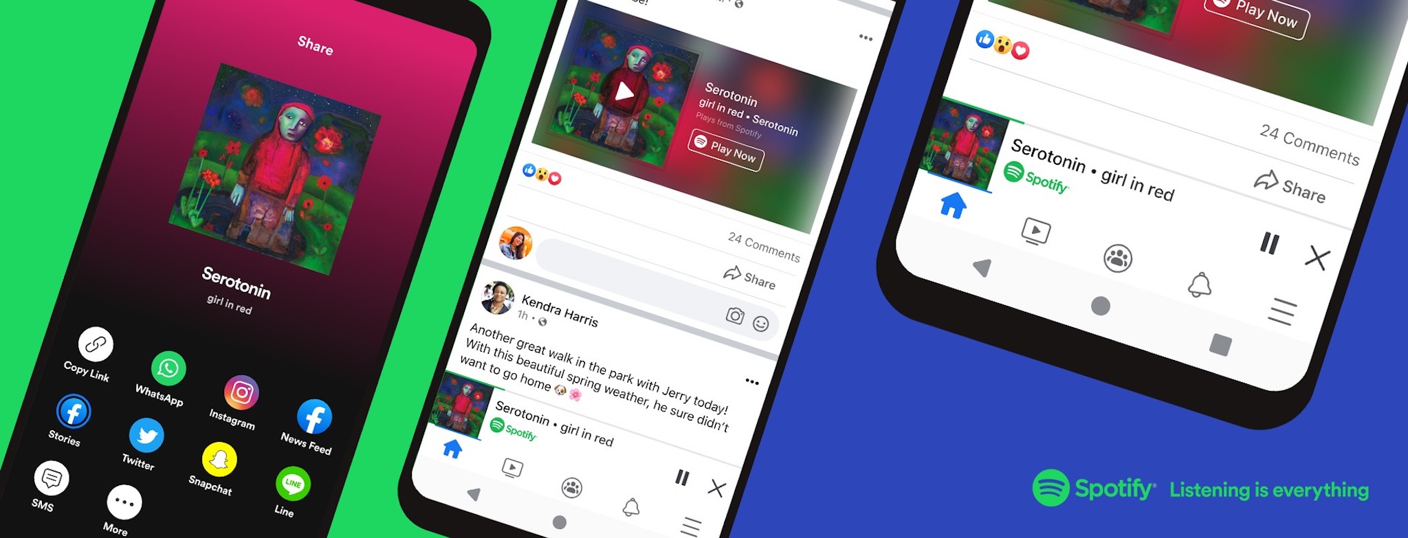 Người dùng sắp được nghe Spotify trực tiếp từ Facebook mà không cần mở ứng dụng