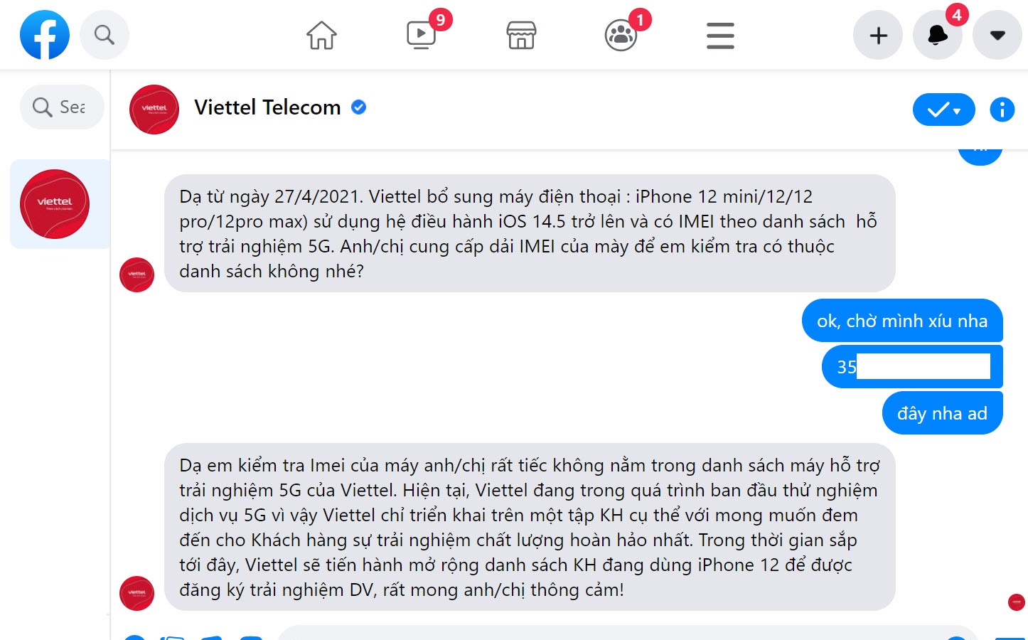 Viettel thêm iPhone 12 vào danh sách thử nghiệm 5G từ 27/4