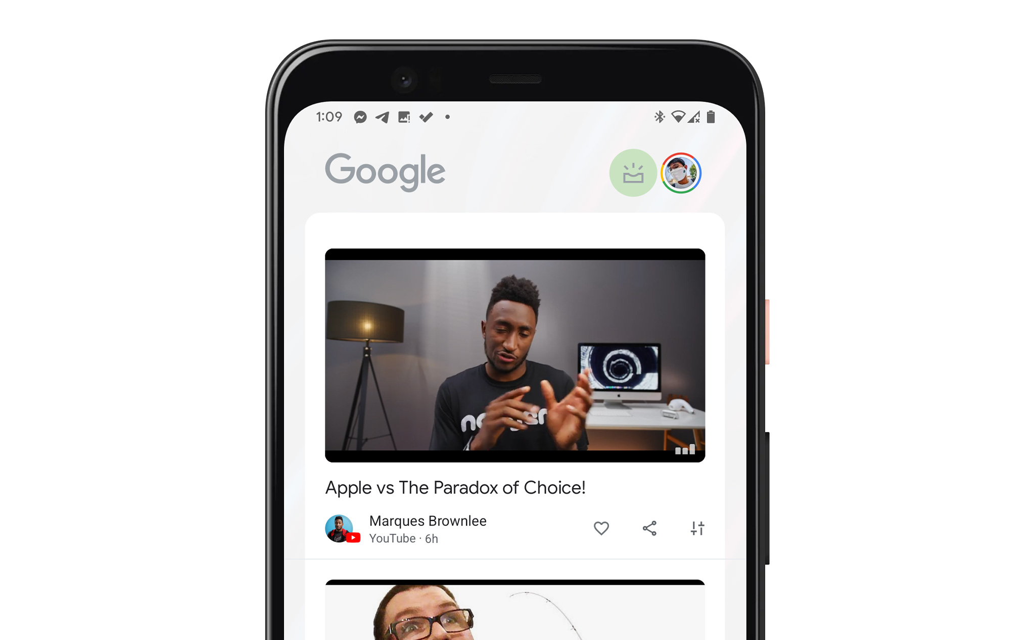 Google Discover trên Android 12 được thiết kế lại giao diện, sắp có trên phiên bản Android 12 Beta