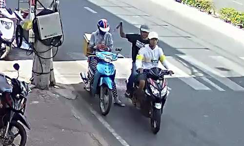 "Pô lít mô tô" ở Việt Nam để ngăn chặn tội phạm cướp giật đang lộng hành