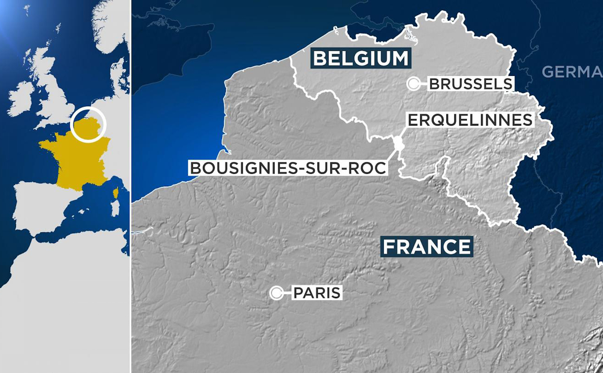 Biên giới Pháp - Bỉ thay đổi chỉ vì hành động của một nông dân
