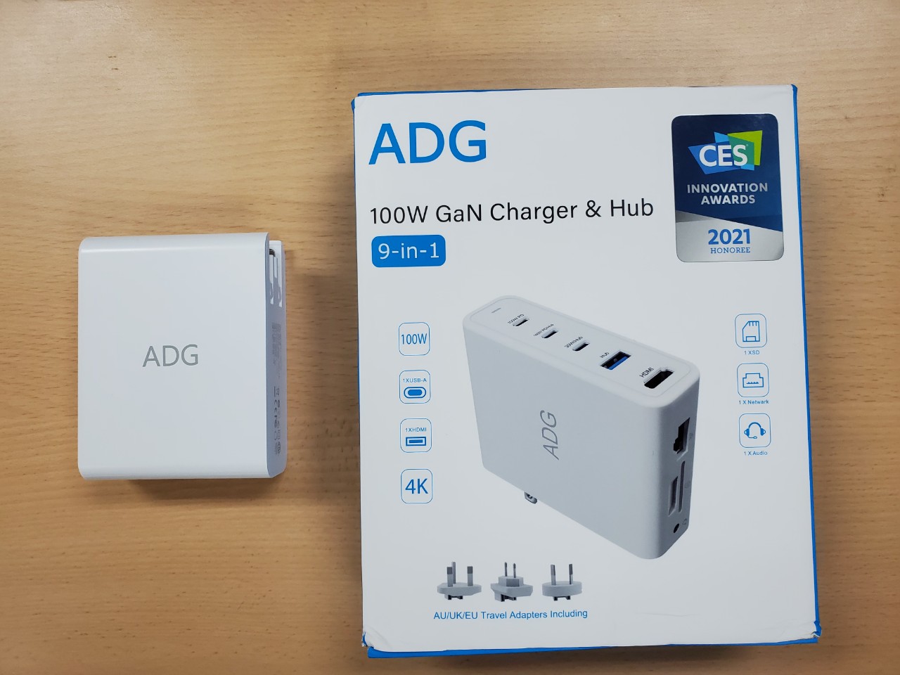 Review ADG 100W GaN Charger & Hub