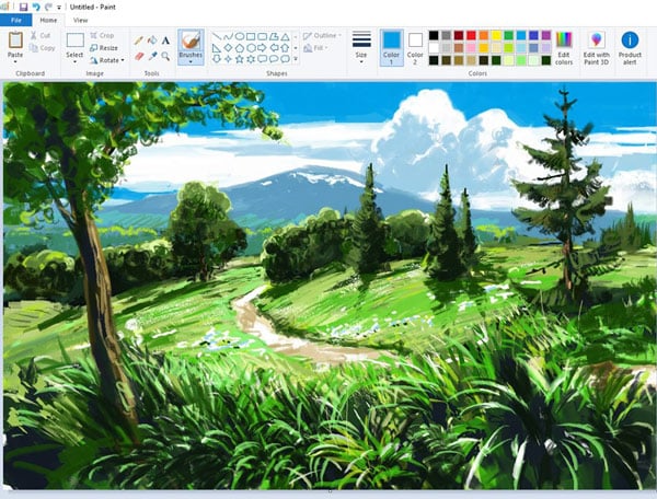 MS Paint: MS Paint là một phần mềm vẽ đơn giản nhưng không kém phần tuyệt vời. Với giao diện thân thiện, bạn có thể tạo nên những bức tranh độc đáo và ấn tượng chỉ trong vài phút. Hãy tưởng tượng xem những hình ảnh đẹp sẽ ra sao khi được vẽ bằng MS Paint!