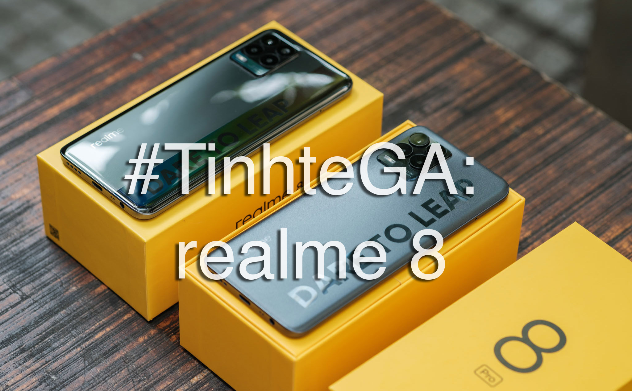 #TinhteGA: tặng smartphone realme 8 cho anh em theo dõi cộng đồng realme