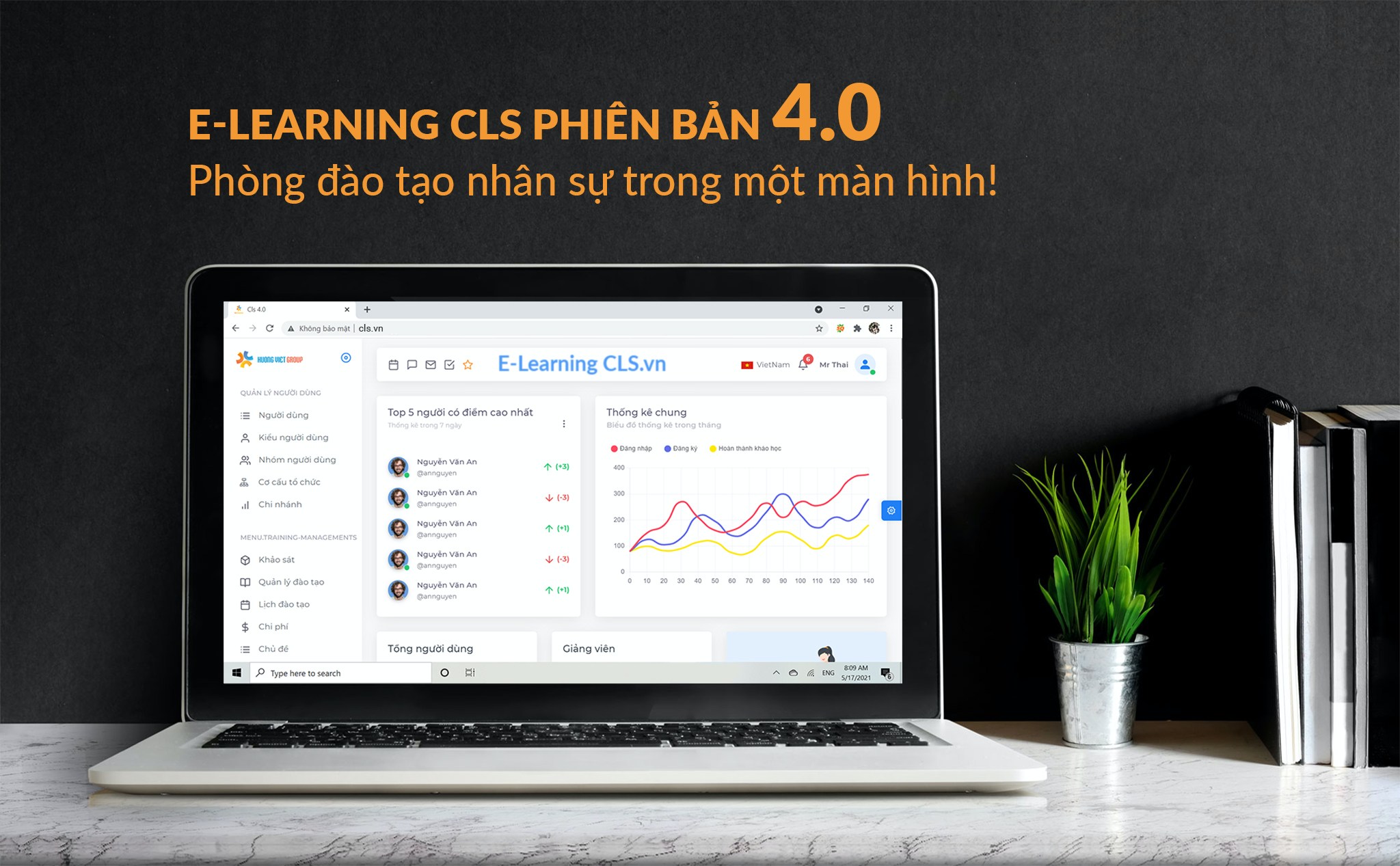 [QC] E-Learning CLS phiên bản 4.0 - Phòng đào tạo nhân sự trong một màn hình!