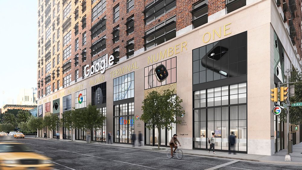 Google mở cửa hàng vật lý đầu tiên - Google Store New York
