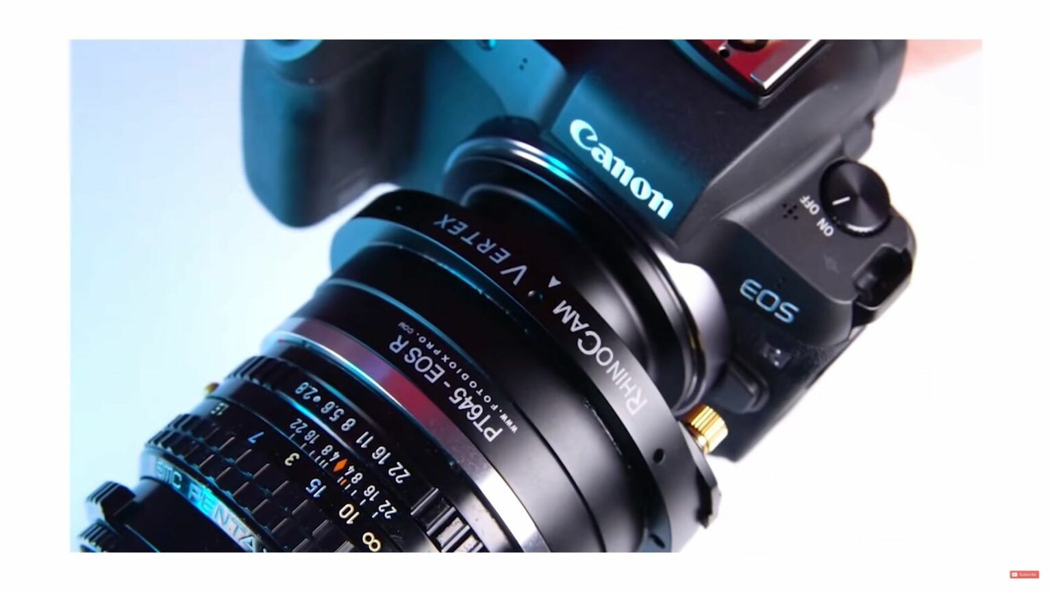 Cái adapter này sẽ giúp anh em chụp được ảnh Medium Format bằng máy ảnh Fullframe