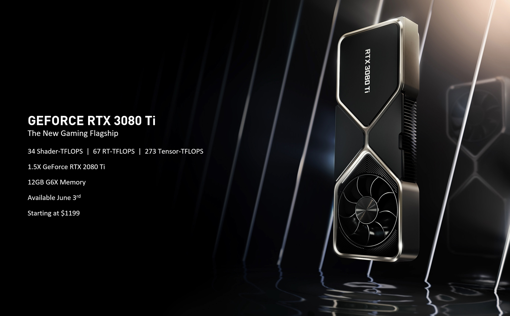 #Computex21: Nvidia GeForce RTX 3070 Ti và 3080 Ti chính thức, giá $599 và $1199