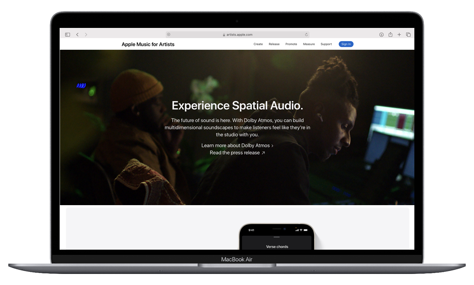 Apple Music for Artists thay đổi giao diện, nhấn mạnh về Spatial Audio