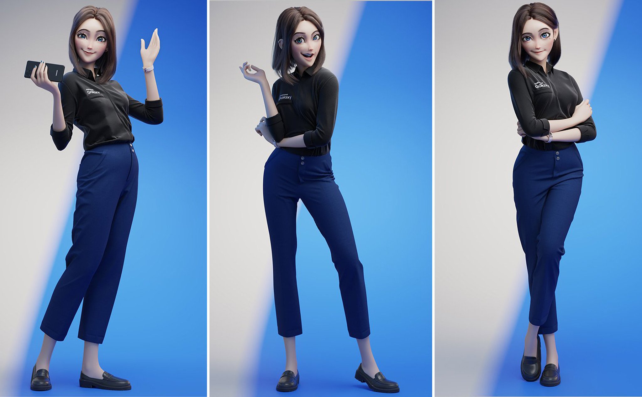 Cộng đồng mạng phát cuồng với hotgirl Sam nhân vật được cho là trợ lý ảo  mới của Samsung