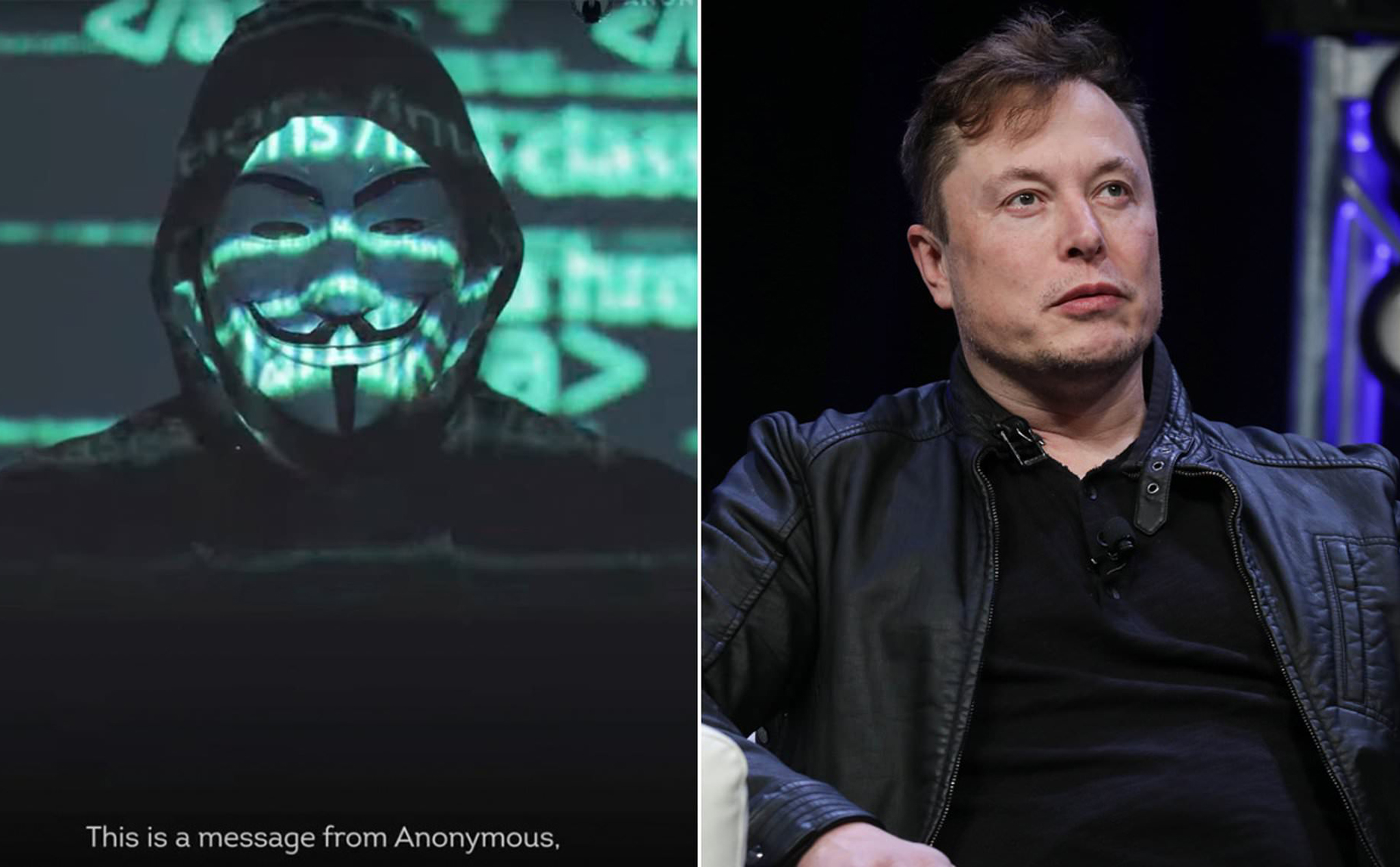Nhóm hacker Anonymous bất ngờ "gây chiến" với Elon Musk về câu chuyện tiền điện tử