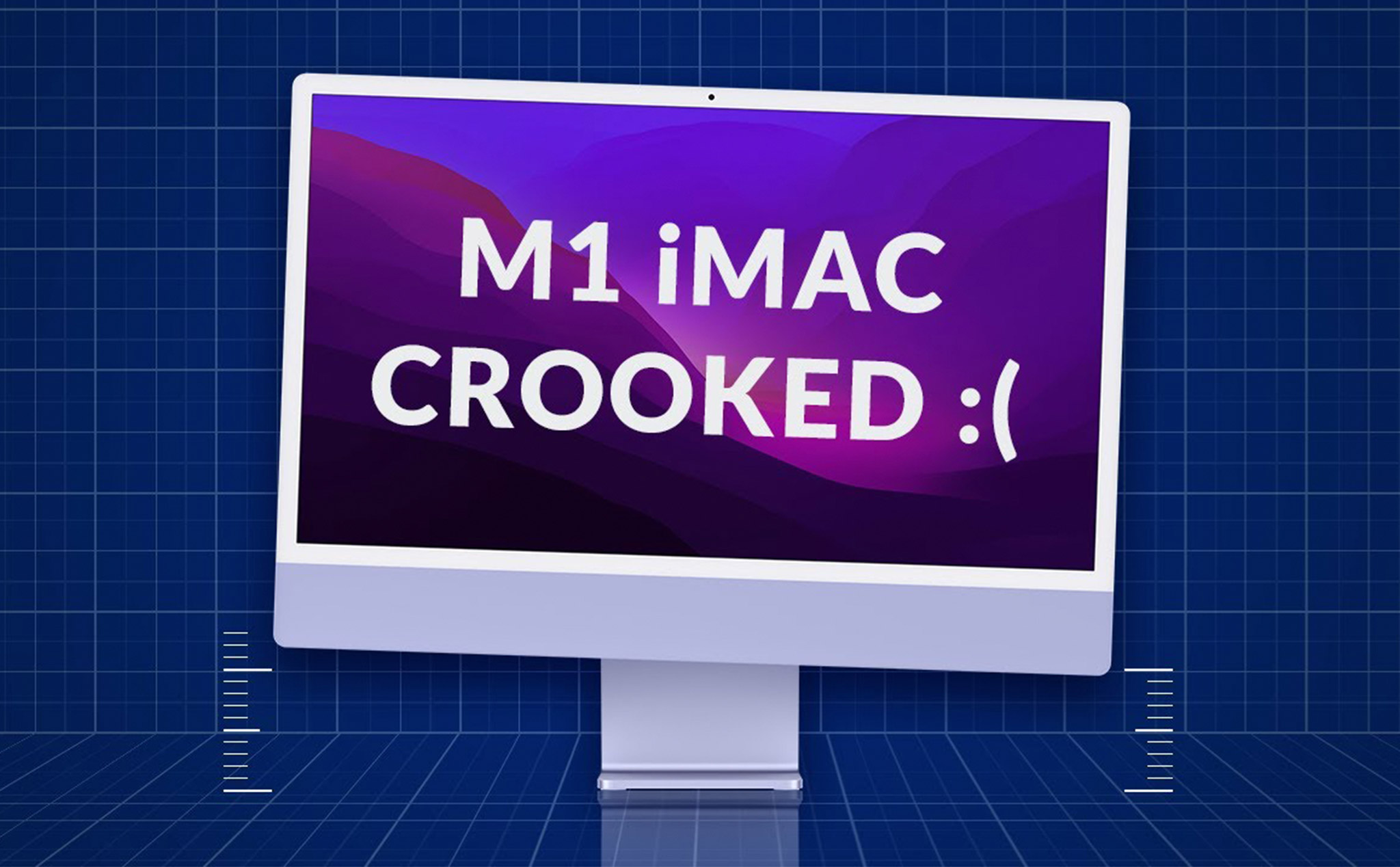 Một số máy iMac M1 bị nghiêng chân đế