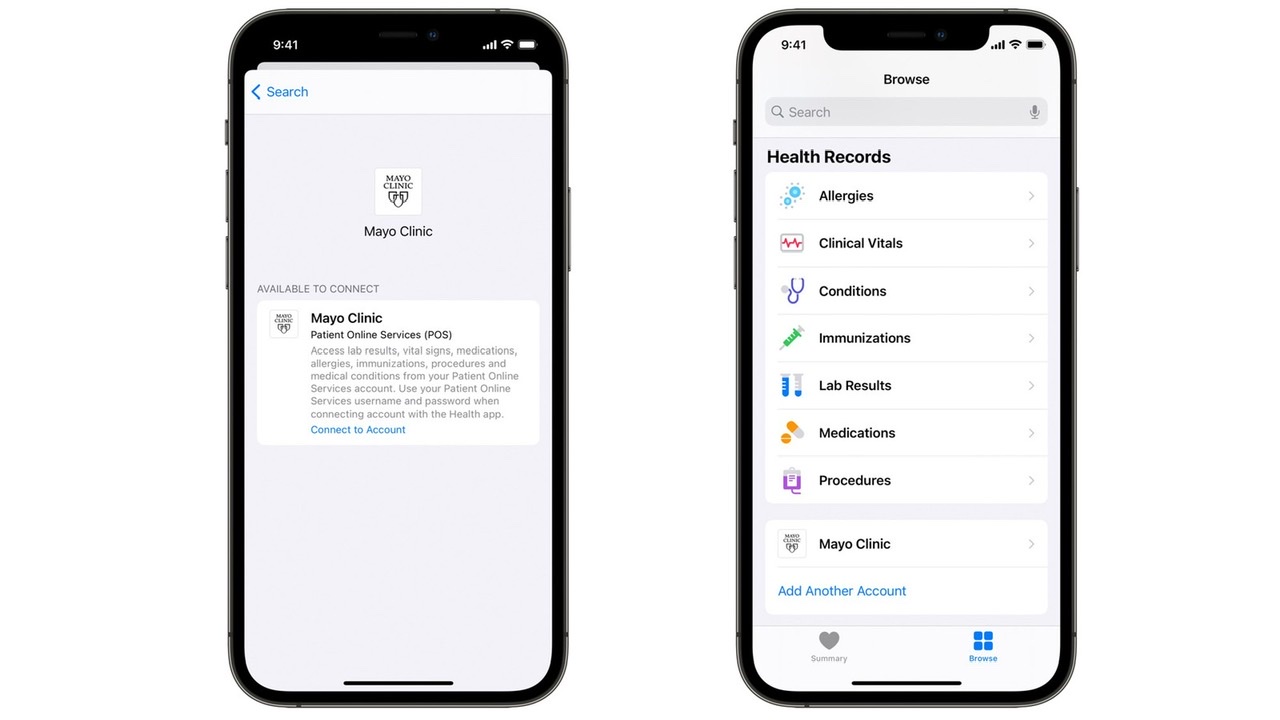 Phòng khám Mayo hiện có thể thêm hồ sơ sức khỏe bệnh nhân của họ vào iPhone