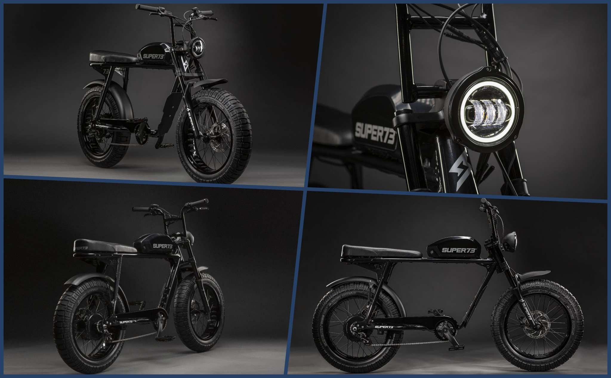 Xe đạp điện thể thao địa hình Super 73 phong cách cổ điển lốp 20inch Pin  Lithium nhập khẩu bền bỉ