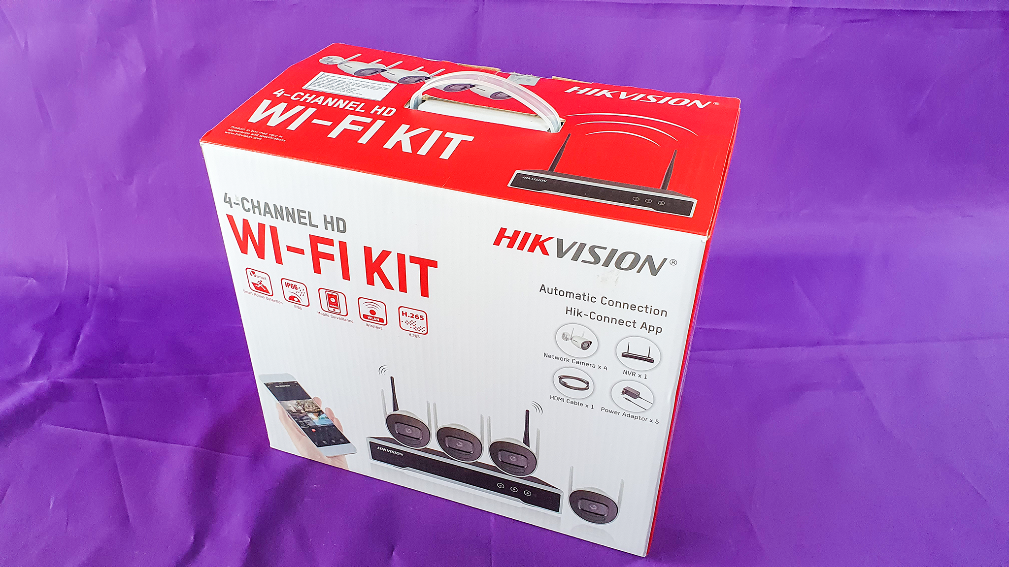 Review Wireless Camera Kit - Hikvision NK42W0H - Ai cũng lắp được
