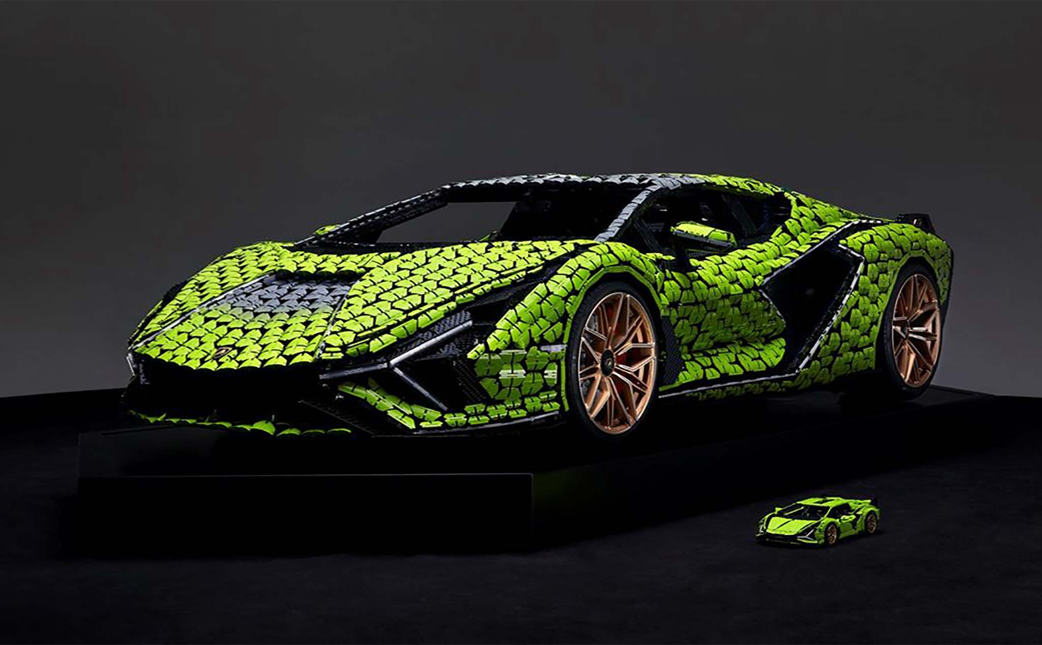 LEGO chế tạo Lamborghini Sián FKP 37 kích thước thật từ 400.000 mảnh