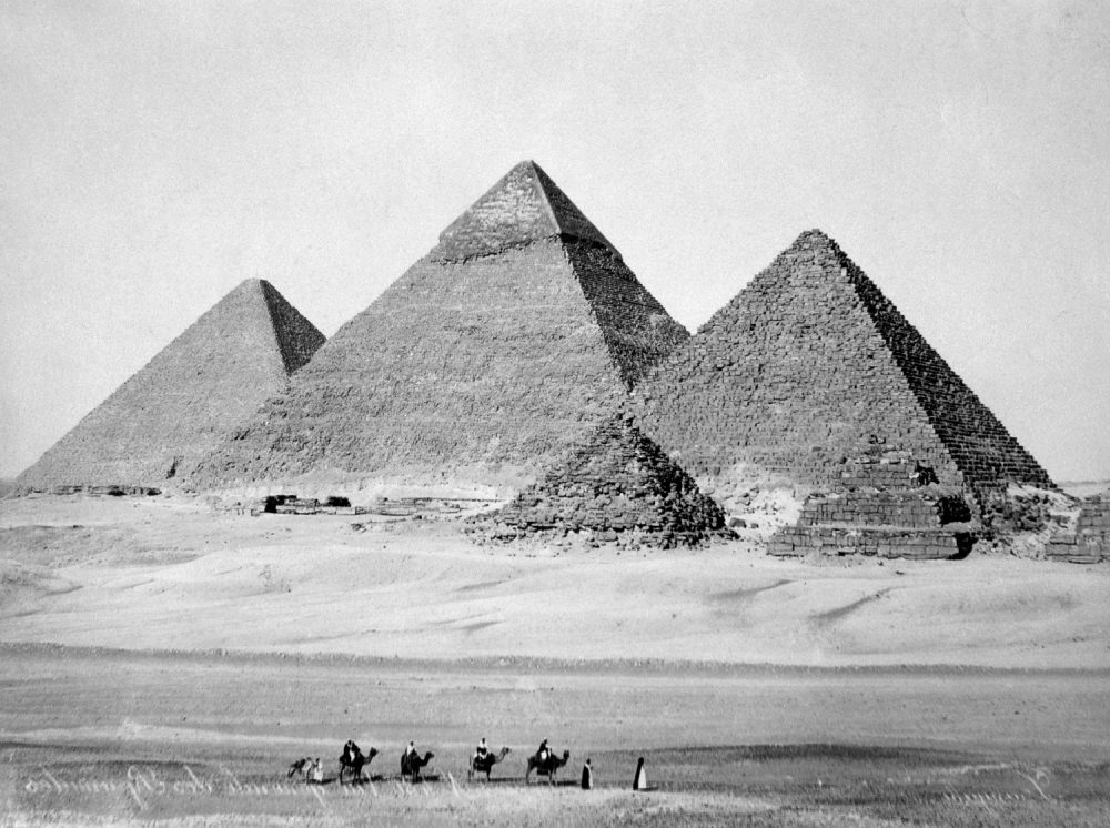Chùm ảnh cổ hiếm hoi về kim tự tháp và tượng nhân sư ở Ai Cập cuối thế kỷ  18-19