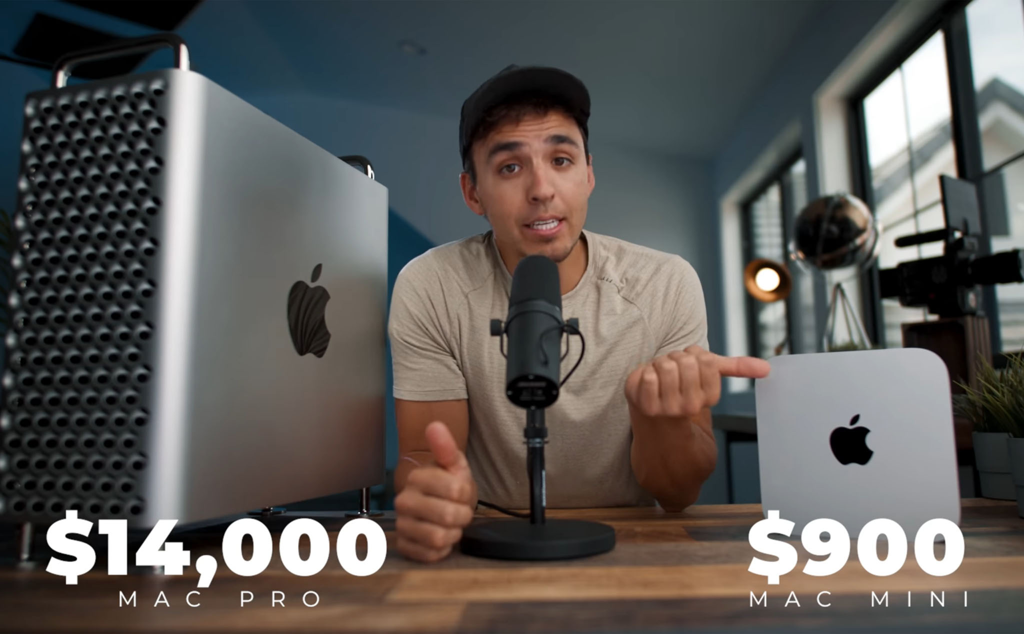 Có người đã đem so sánh tốc độ làm phim giữa Mac Pro 14.000 USD và Mac Mini M1 900 USD