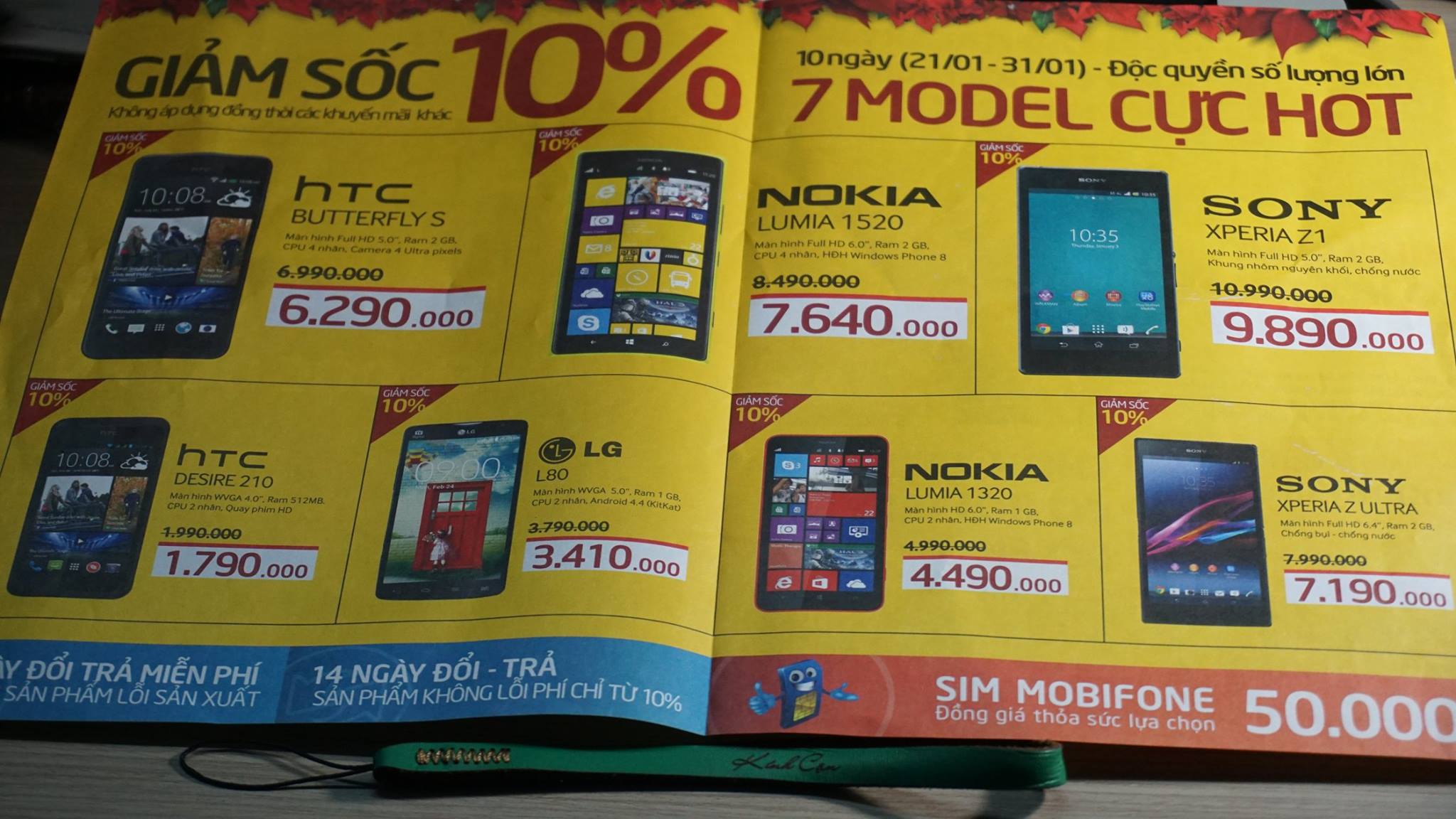 Bảng giá smartphone các hãng một thời, khi mà còn Nokia Lumia - HTC - LG...