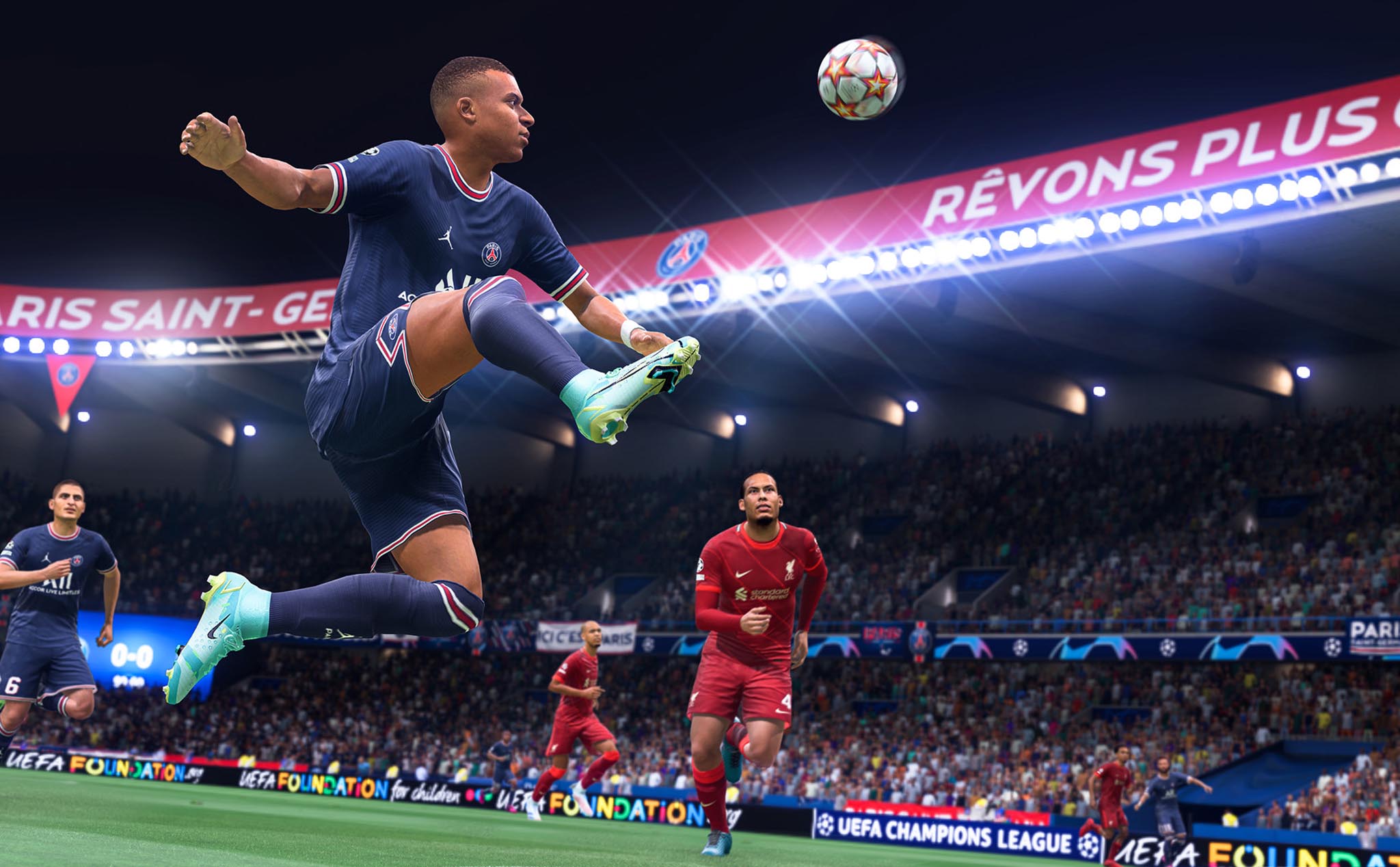 FIFA 22 phát hành ngày 01/10/2021, ứng dụng machine learning để học cử động thật của cầu thủ