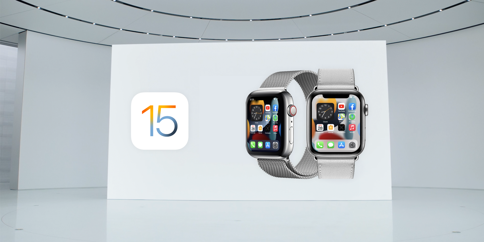 iOS 15 Apple Watch Face