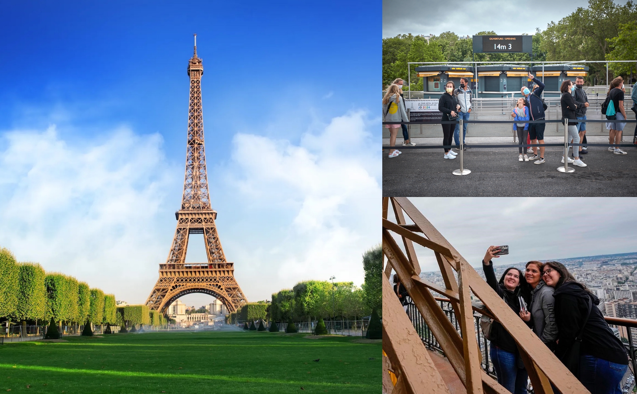 Tháp Eiffel hoạt động trở lại đón du khách sau đợt đóng cửa dài nhất kể từ Thế chiến thứ 2