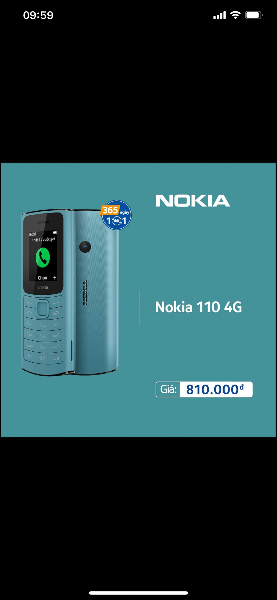 Nokia 110 4G_Món quà cho sự thấu hiểu