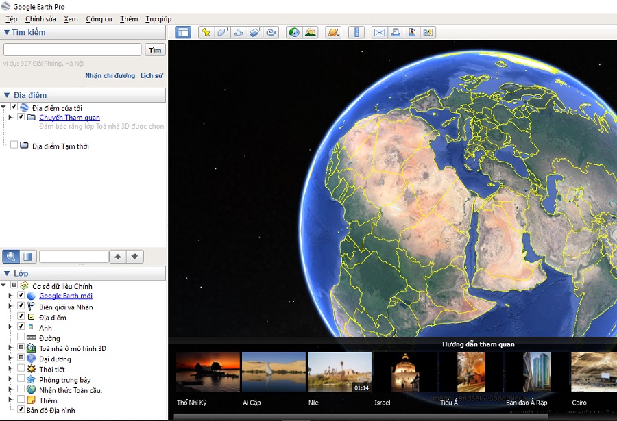 Download Google Earth Pro 7 Full + Portable  Viết bởi Vncinew