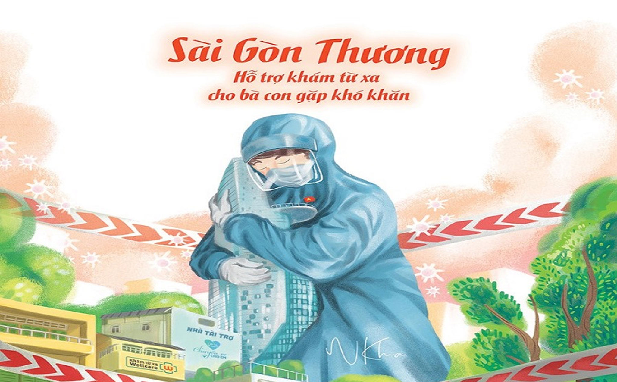 Sài Gòn Thương: Hỗ trợ bà con khám bệnh từ xa miễn phí