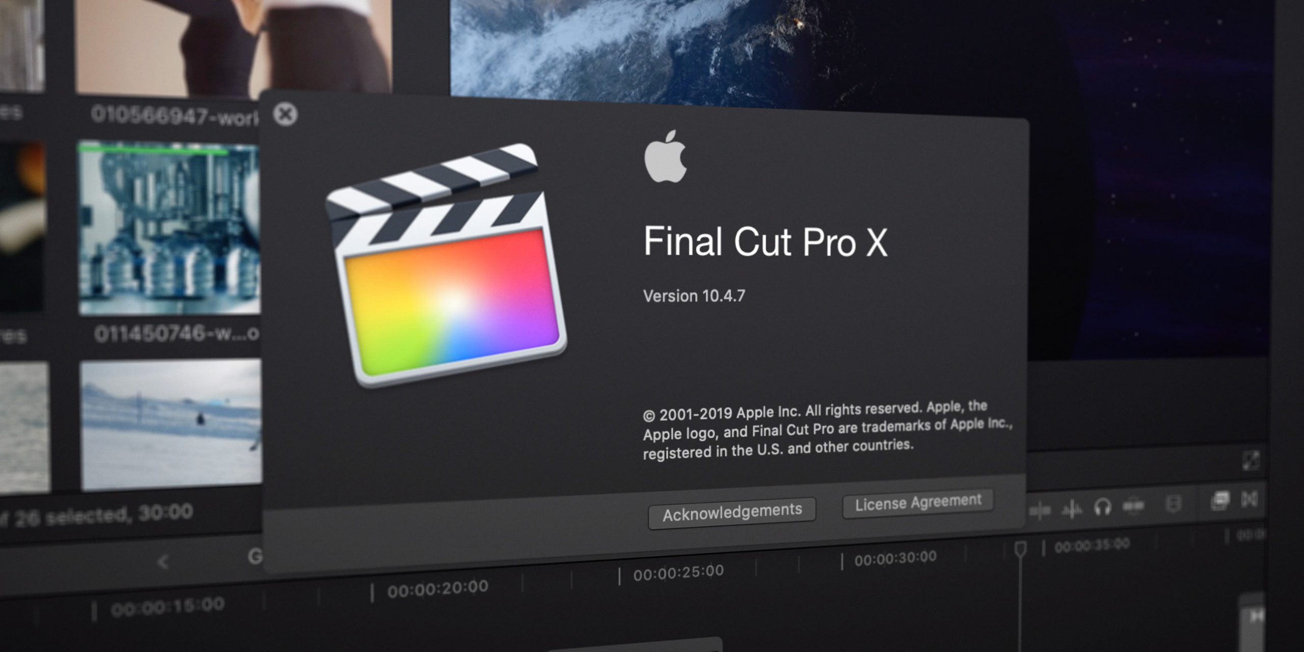 Chia sẻ - Phần mềm dựng phim Final Cut Pro - Mọi phiên bản từ cũ nhất đến mới nhất