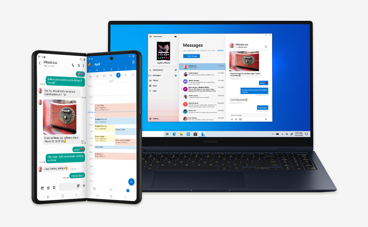 Microsoft và Samsung tối ưu app Office, Team, Outlook cho màn hình gập