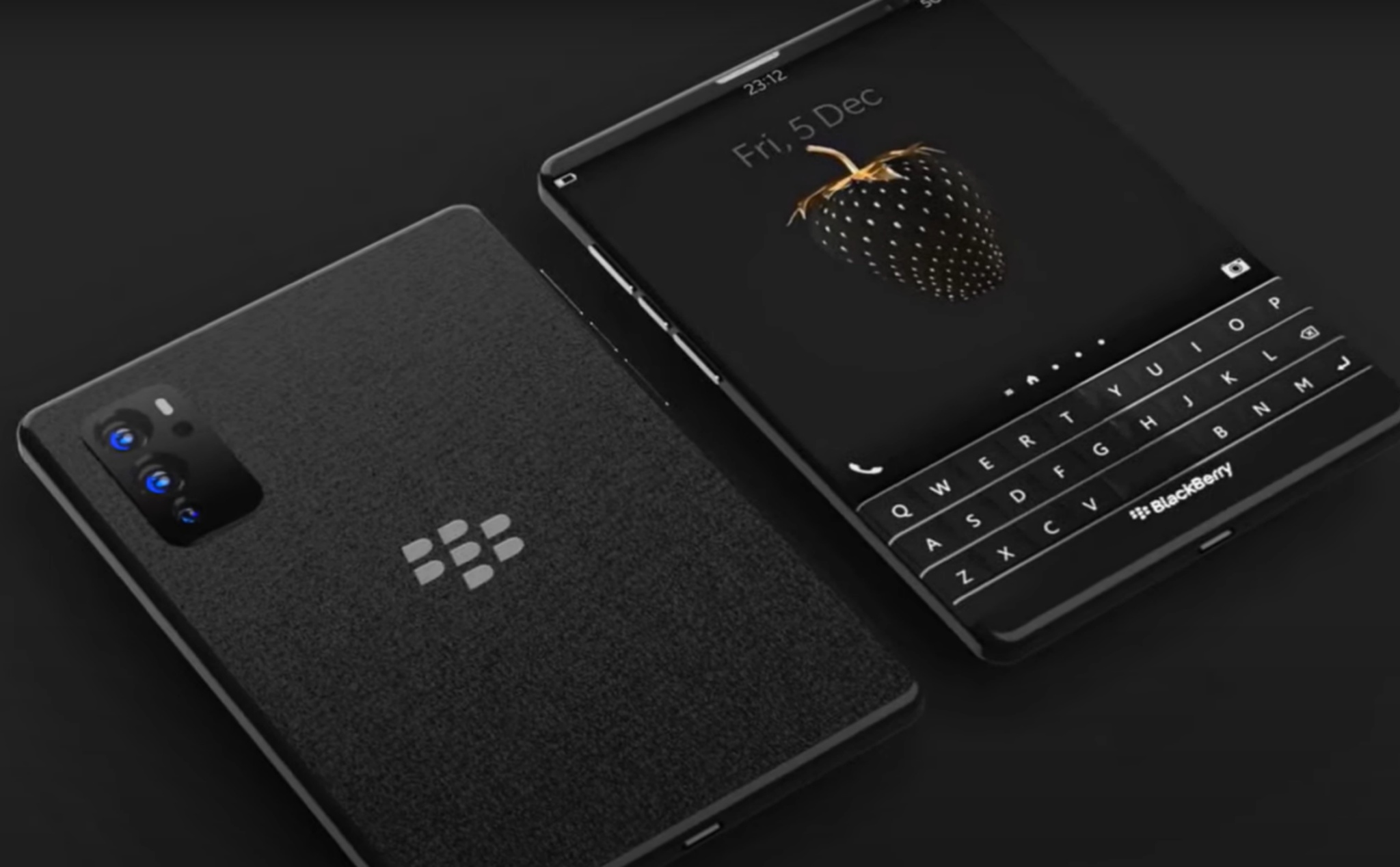 Ý tưởng về chiếc BlackBerry Passport 2 5G trong mơ sẽ ra mắt năm nay