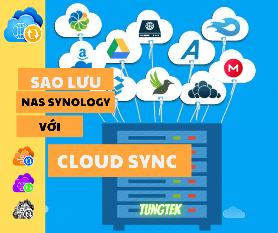 Tùng sao lưu Data của mình trên NAS Synology bằng Cloud Sync lên Google Shared Drive như thế nào ?