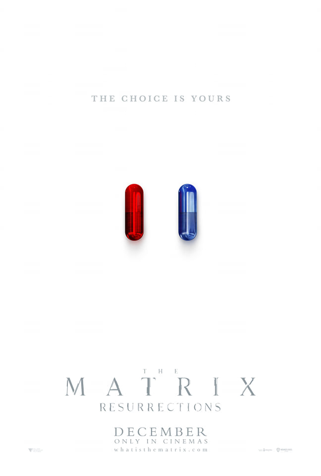 Đây là poster phim Ma Trận 4: The Matrix Resurrections