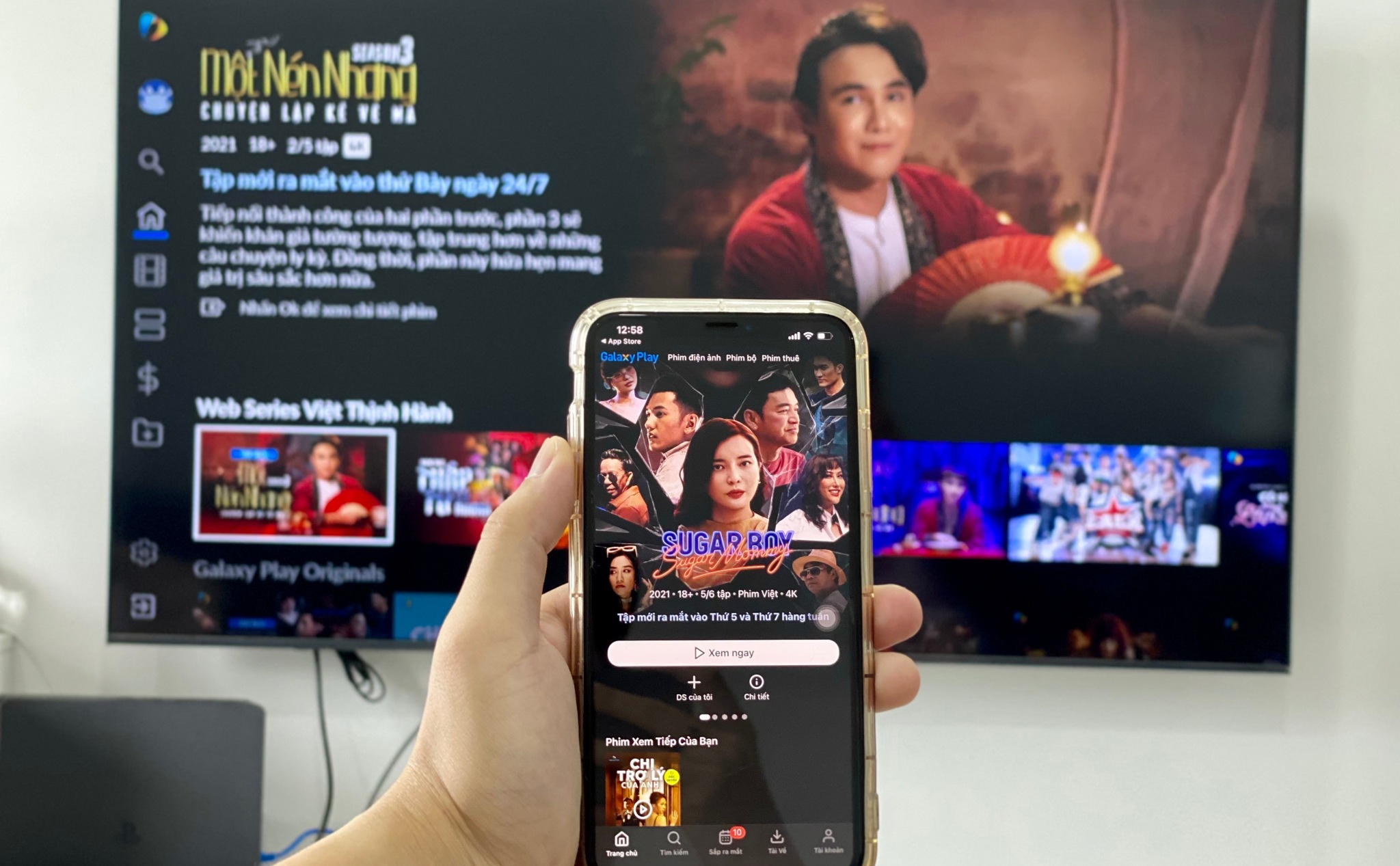 [QC] Trải nghiệm Galaxy Play: Kho phim Việt chiếu rạp khổng lồ cùng nhiều phim bộ độc quyền hấp dẫn