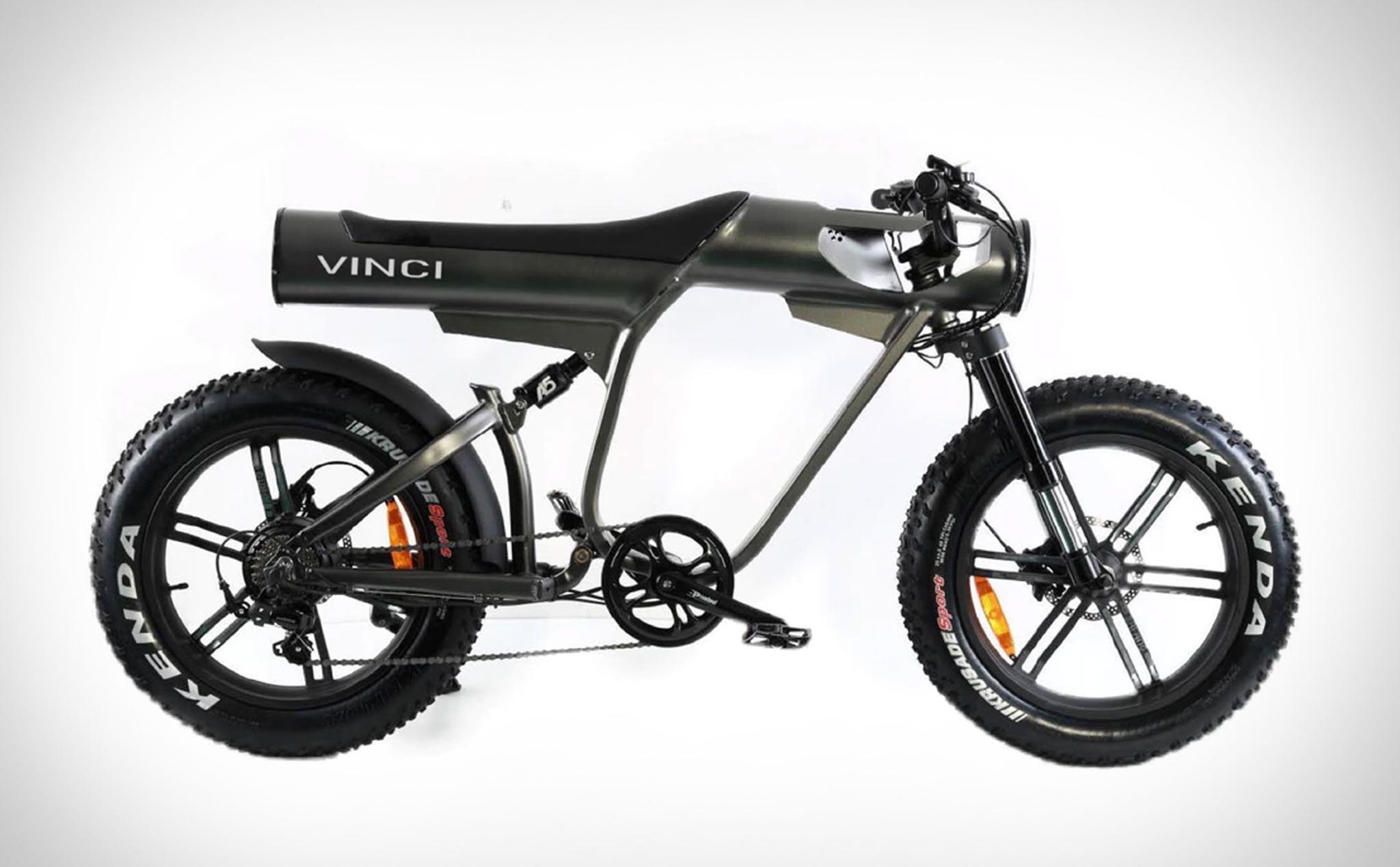 Pramash Vinci: Chiếc đạp điện dáng dấp Café Racer, giá 999 USD