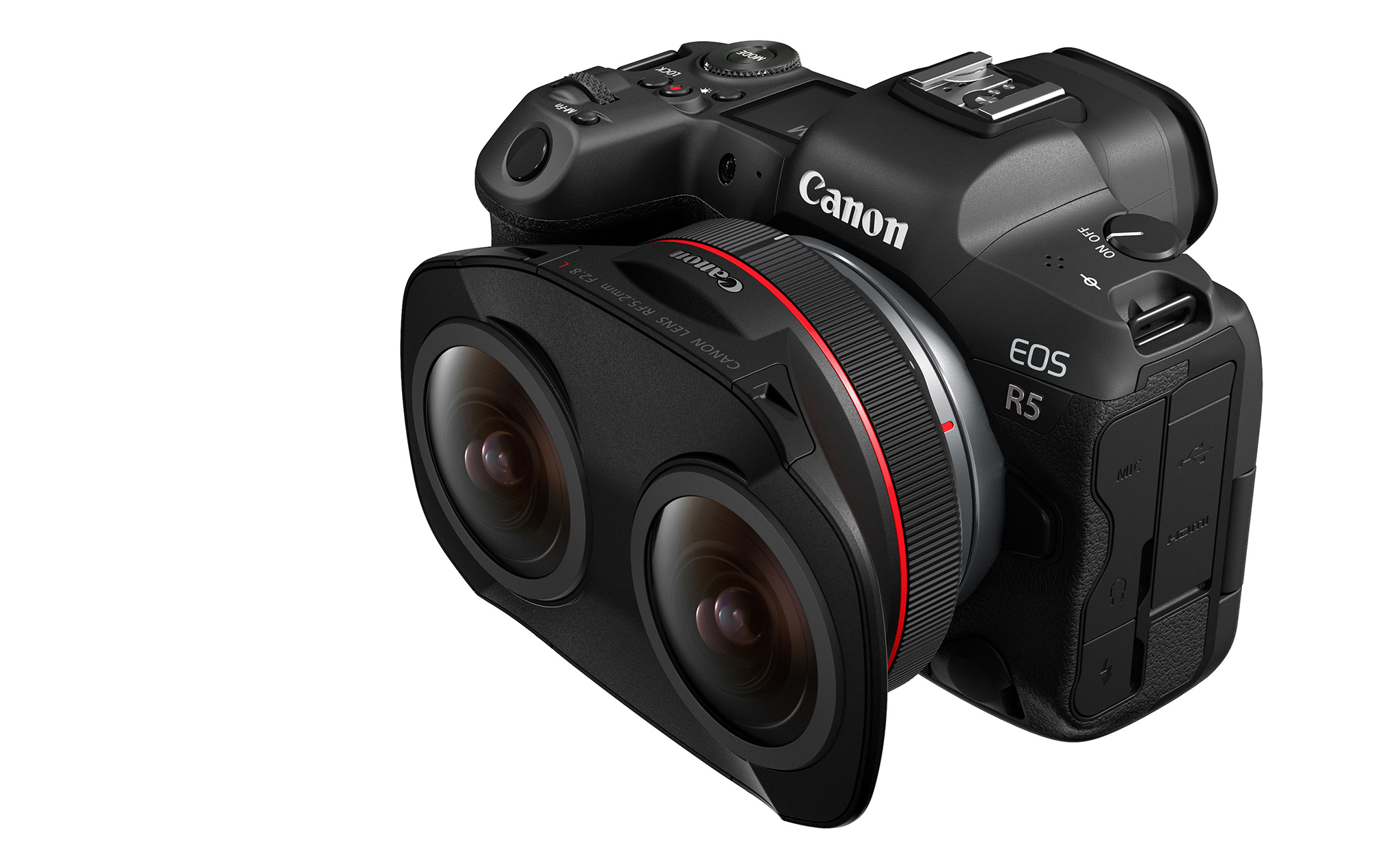RF 5.2mm f/2.8 Dual Fisheye - ống kính chụp VR 3D 180 độ đầu tiên của Canon