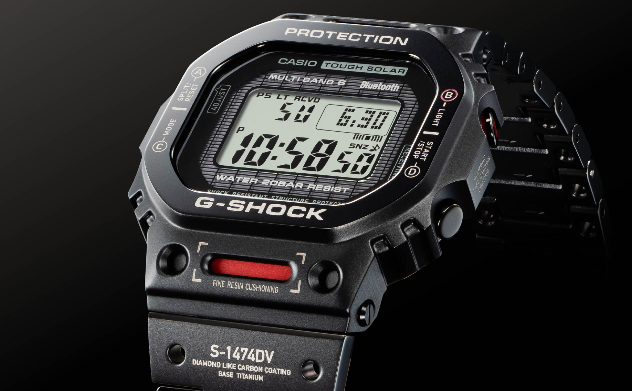 Casio GMW-B5000TVA: Chiếc G-Shock vỏ titan cao cấp, giá 1650 USD