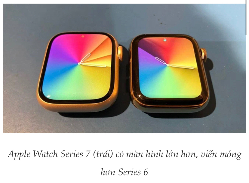 Nâng cấp quan trọng của Apple Watch Series 7 bị cắt giảm tại Việt Nam.