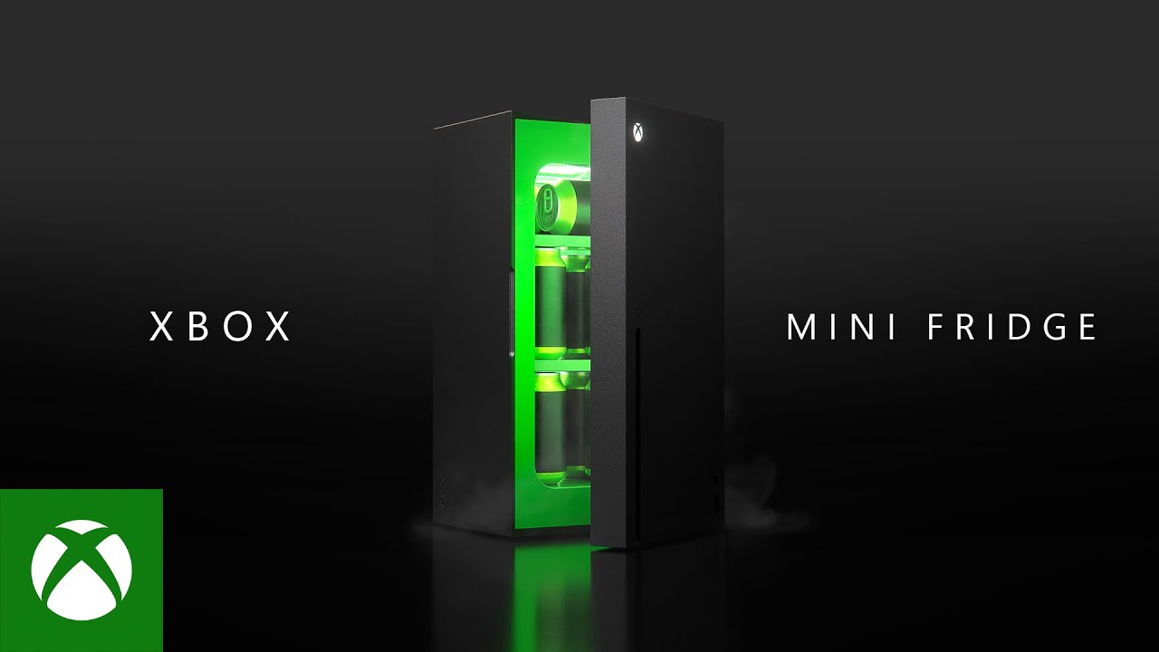 Microsoft ra mắt tủ lạnh mini phong cách Xbox Series X, giá 99 đô
