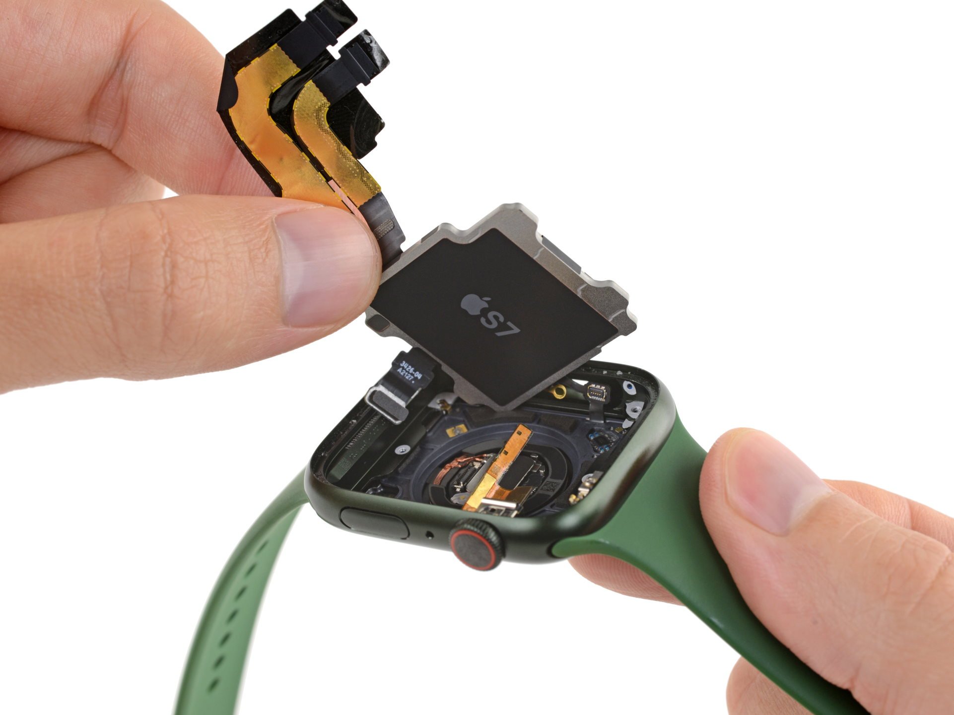 iFixit mổ bên trong Apple Watch Series 7: chip xử lý S7, không còn cổng diagnostic